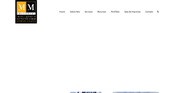 Desktop Screenshot of mmeditorial.com.br